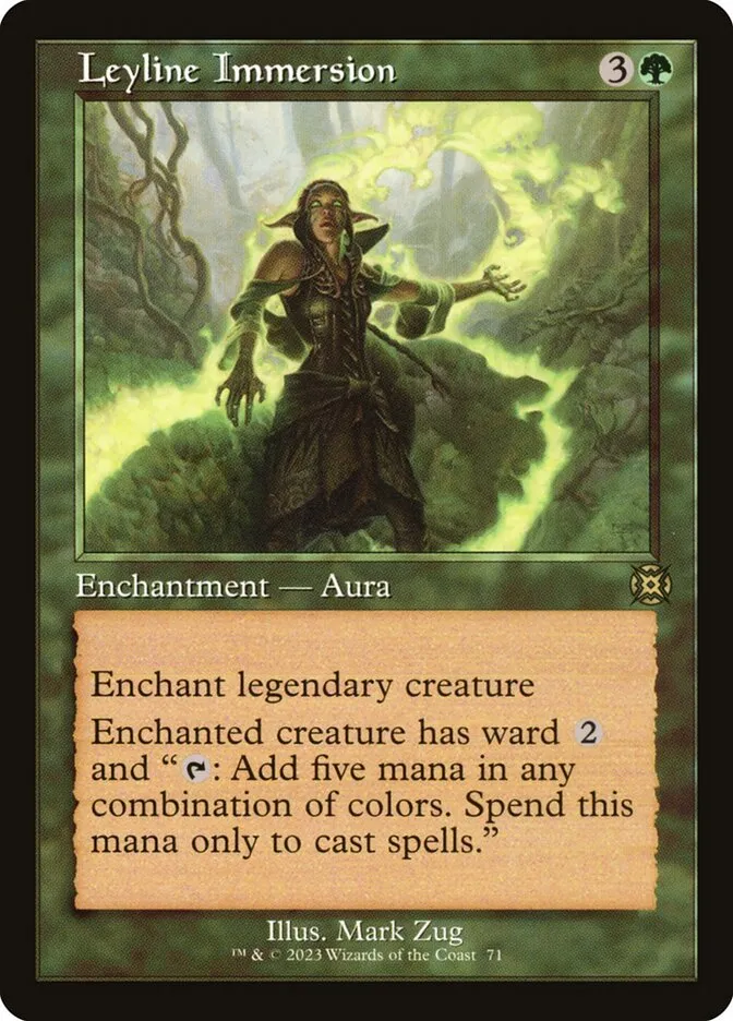 2023 March of the Machine: The Aftermath Leyline Immersion rare #71 rare card image