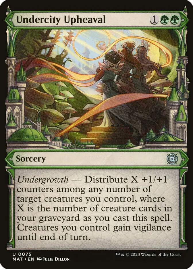 2023 March of the Machine: The Aftermath Undercity Upheaval uncommon #75 uncommon card image