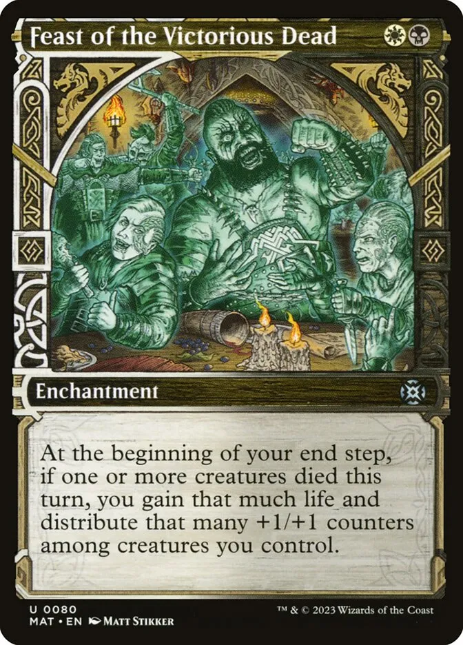2023 March of the Machine: The Aftermath Feast of the Victorious Dead uncommon #80 uncommon card image