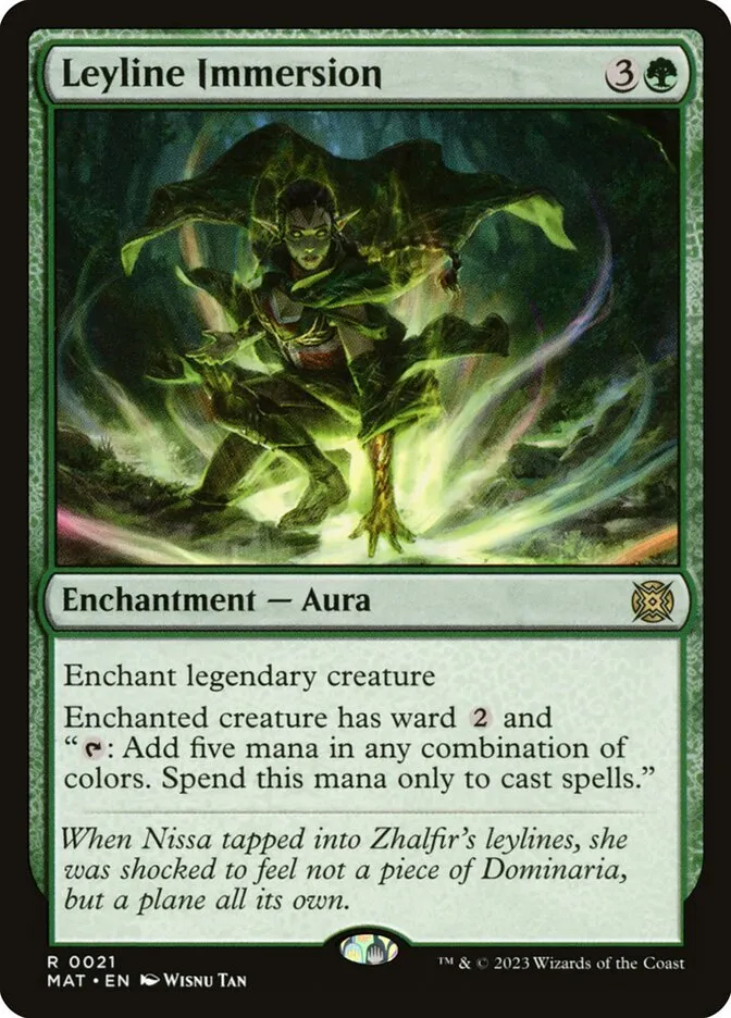 2023 March of the Machine: The Aftermath Leyline Immersion rare #21 rare card image