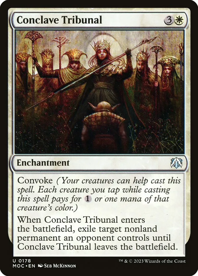 2023 March of the Machine Commander Conclave Tribunal uncommon #178 uncommon card image