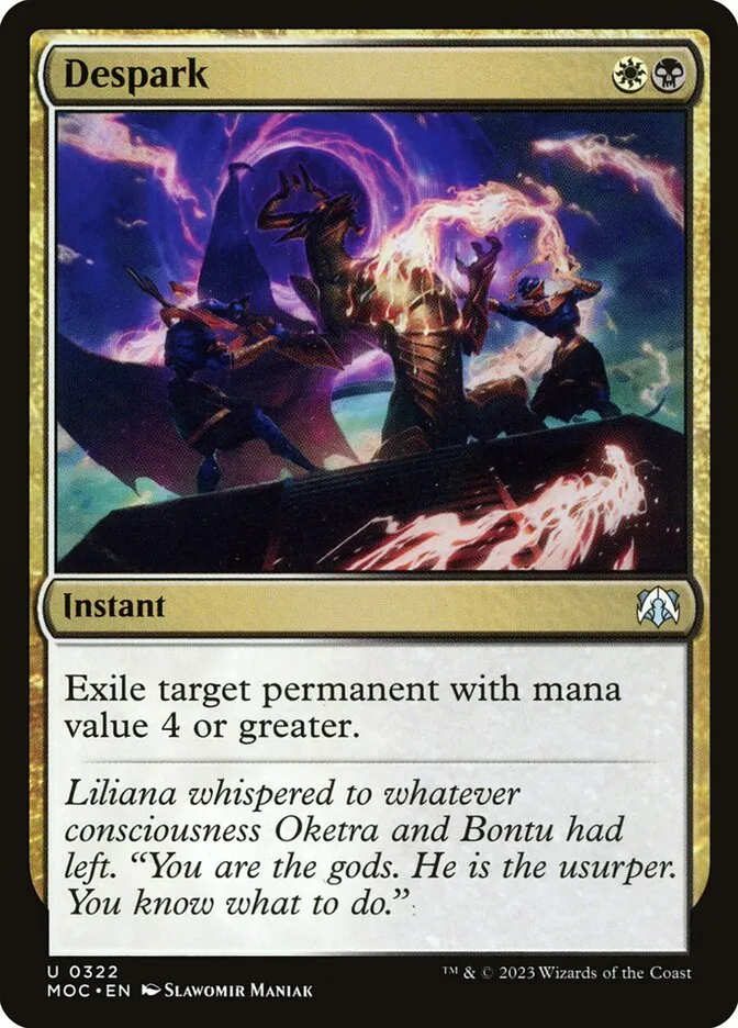 2023 March of the Machine Commander Despark uncommon #322 uncommon card image