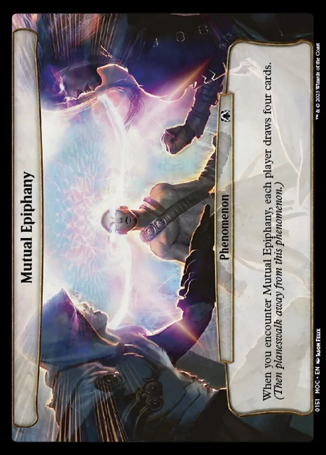 2023 March of the Machine Commander Mutual Epiphany #151 common card image