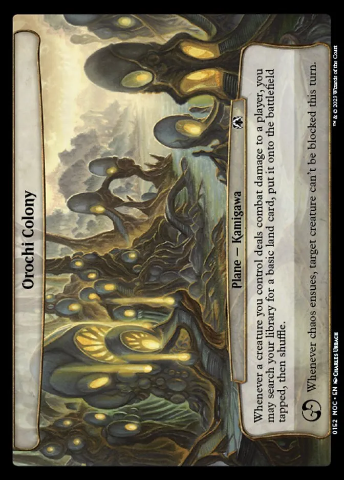 2023 March of the Machine Commander Orochi Colony #152 common card image
