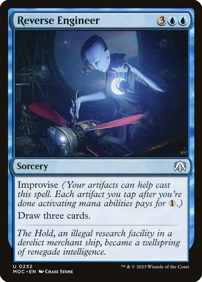 2023 March of the Machine Commander Reverse Engineer uncommon #232 uncommon card image