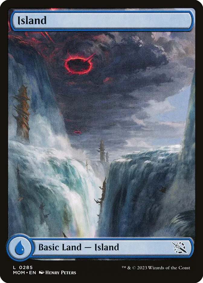 2023 March of the Machine Island #285 common card image