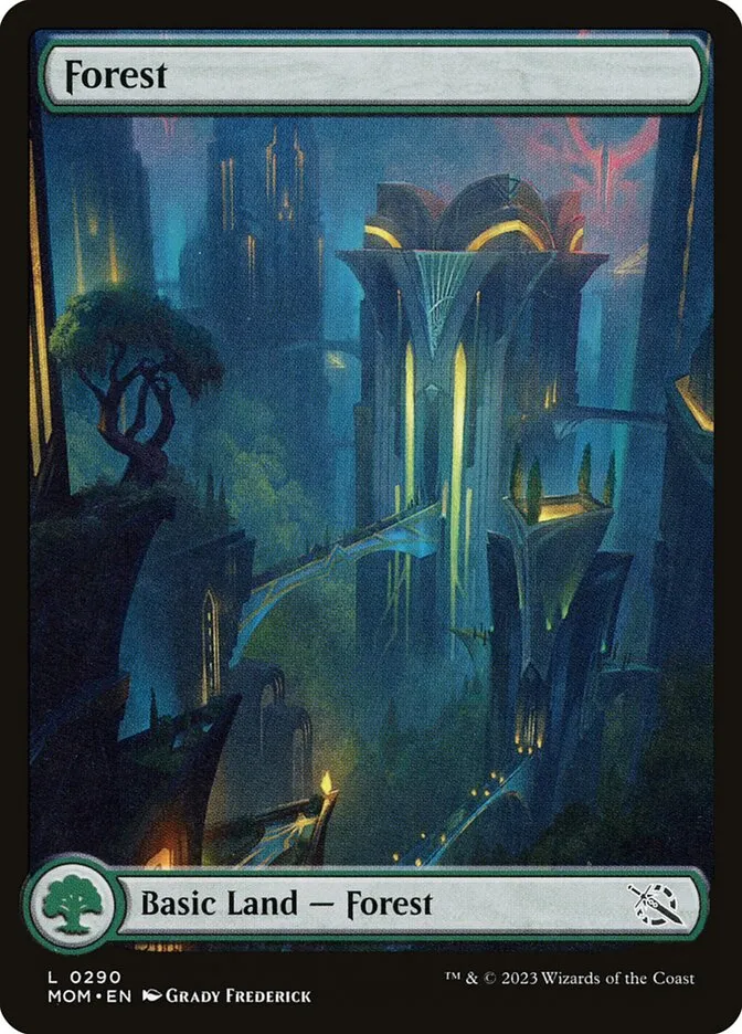 2023 March of the Machine Forest common #290 common card image