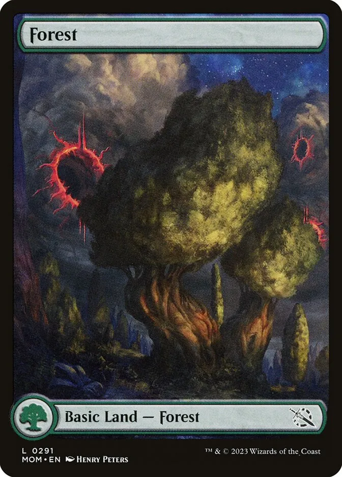 2023 March of the Machine Forest common #291 common card image