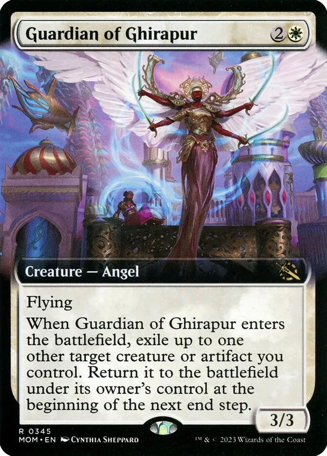2023 March of the Machine Guardian of Ghirapur #345 rare card image