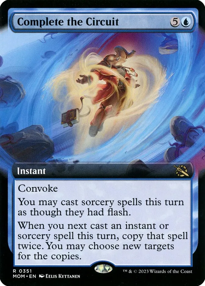 2023 March of the Machine Complete the Circuit #351 rare card image