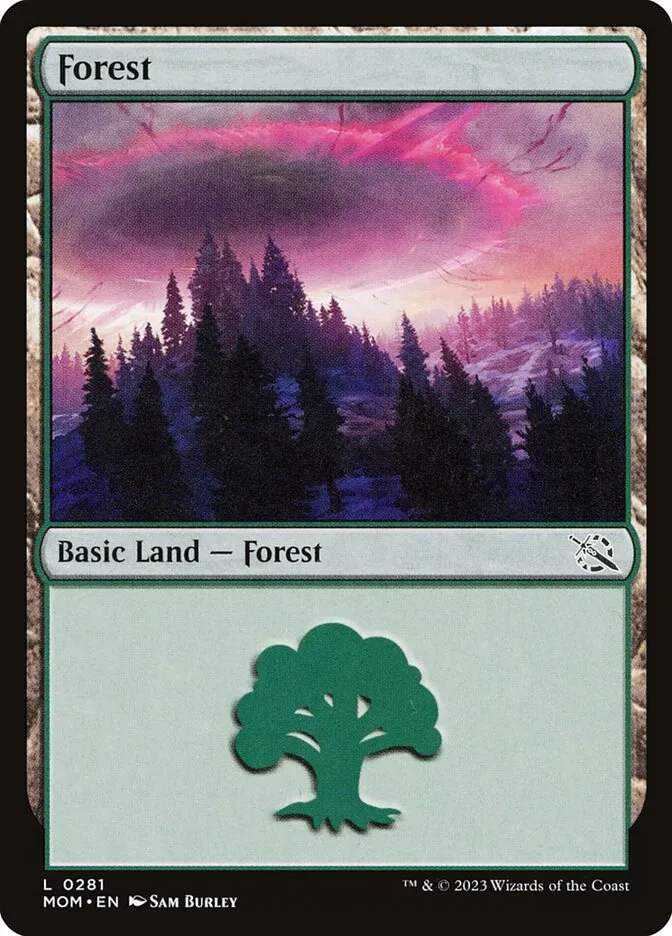2023 March of the Machine Forest common #281 common card image