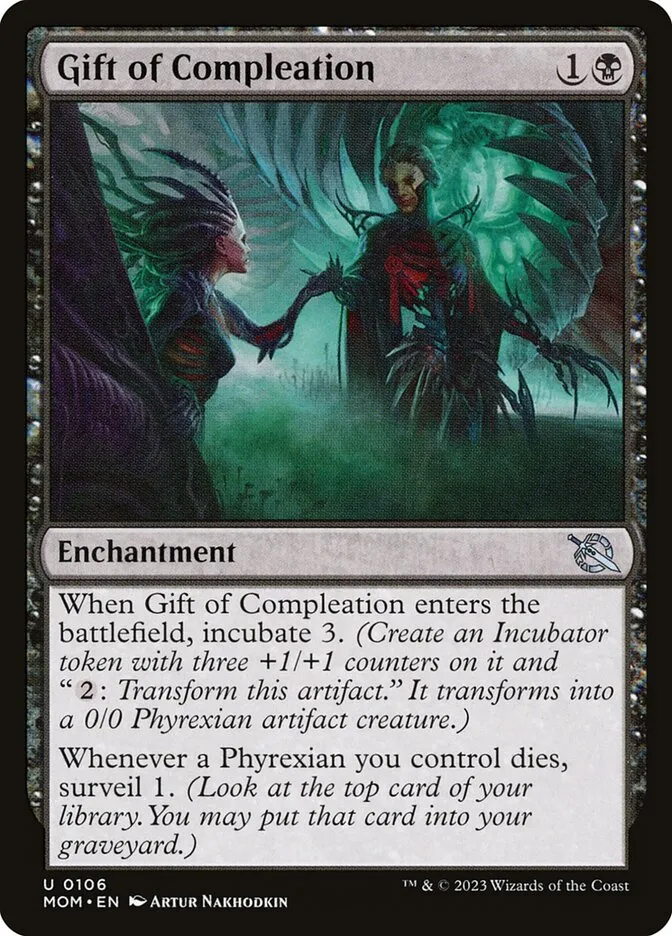 2023 March of the Machine Gift of Compleation uncommon #106 uncommon card image