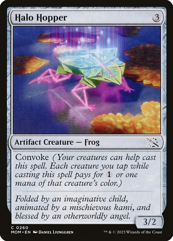 2023 March of the Machine Halo Hopper #260 common card image