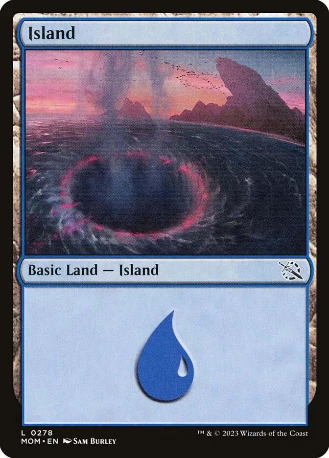 2023 March of the Machine Island #278 common card image