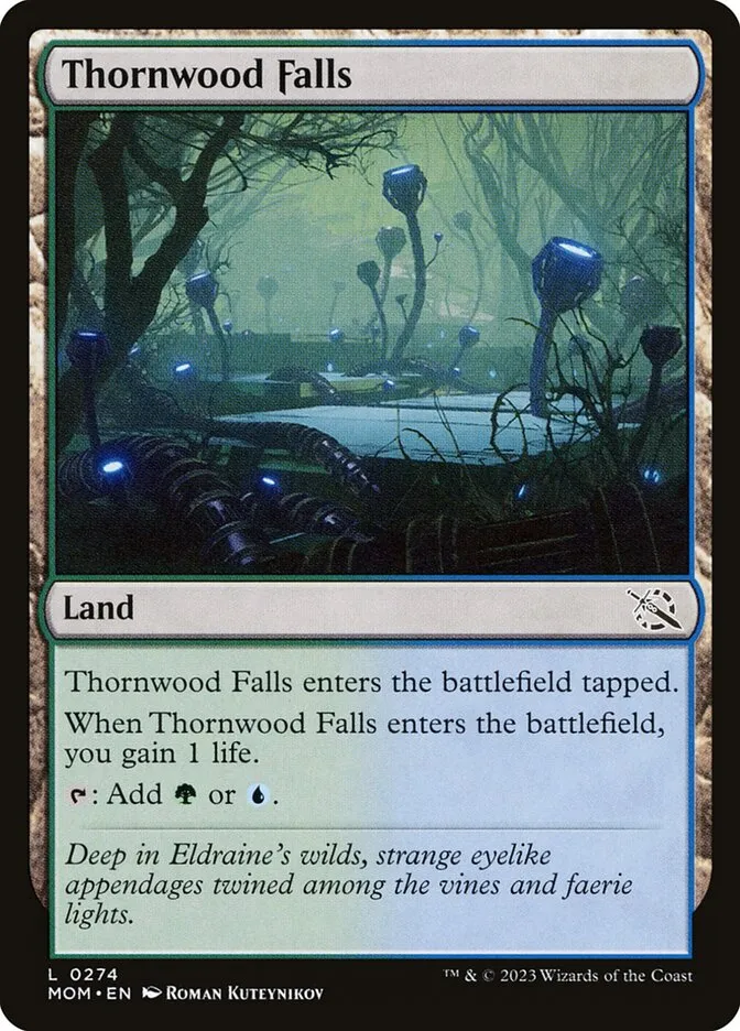 2023 March of the Machine Thornwood Falls #274 common card image
