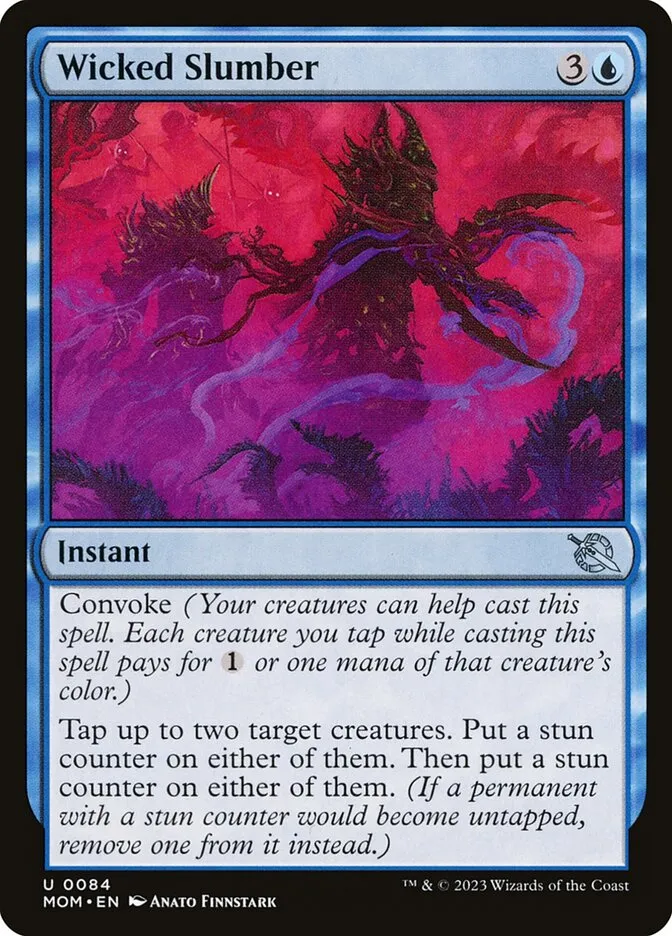 2023 March of the Machine Wicked Slumber uncommon #84 uncommon card image