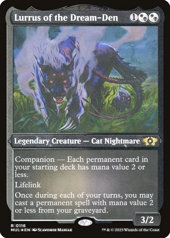 2023 Multiverse Legends Lurrus of the Dream-Den #116 rare card image