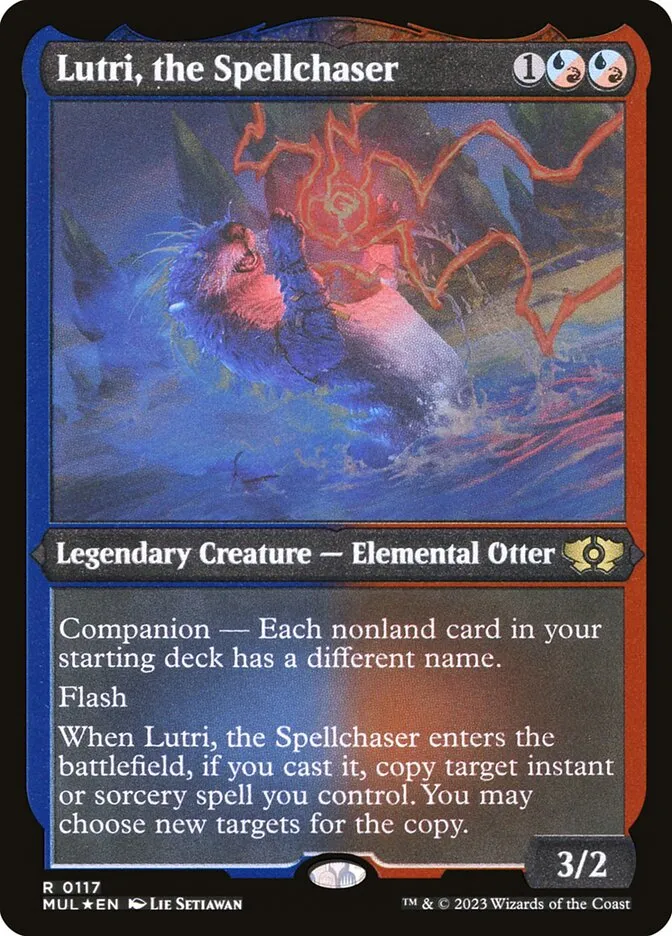 2023 Multiverse Legends Lutri, the Spellchaser #117 rare card image