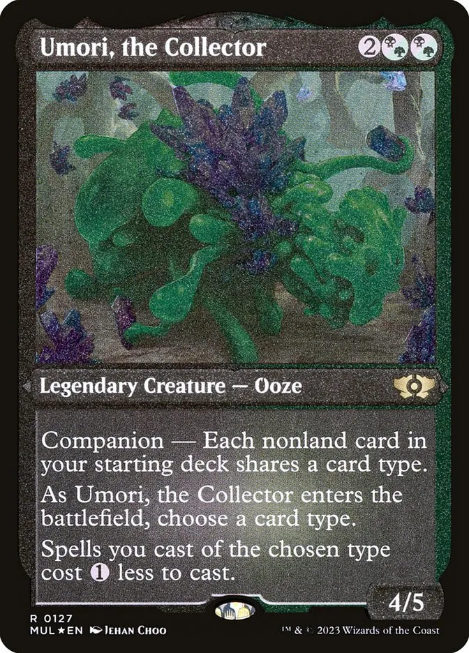 2023 Multiverse Legends Umori, the Collector #127 rare card image