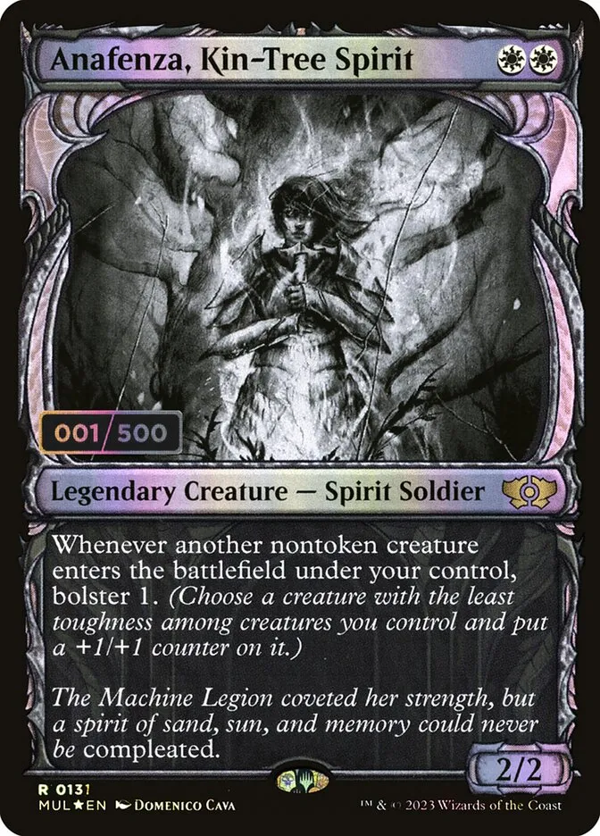 2023 Multiverse Legends Anafenza, Kin-Tree Spirit #131z rare card image