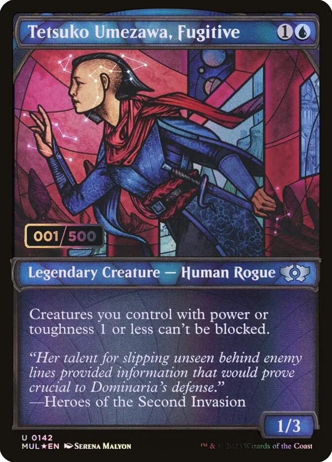 2023 Multiverse Legends Tetsuko Umezawa, Fugitive #142z uncommon card image