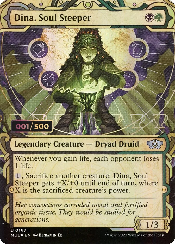 2023 Multiverse Legends Dina, Soul Steeper #167z uncommon card image
