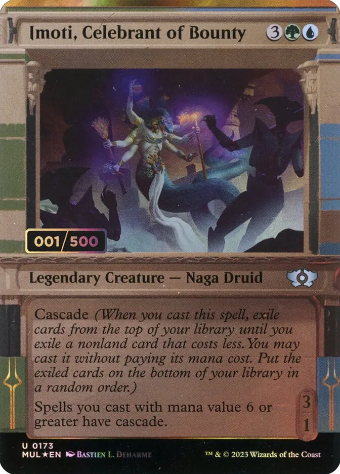 2023 Multiverse Legends Imoti, Celebrant of Bounty #173z uncommon card image