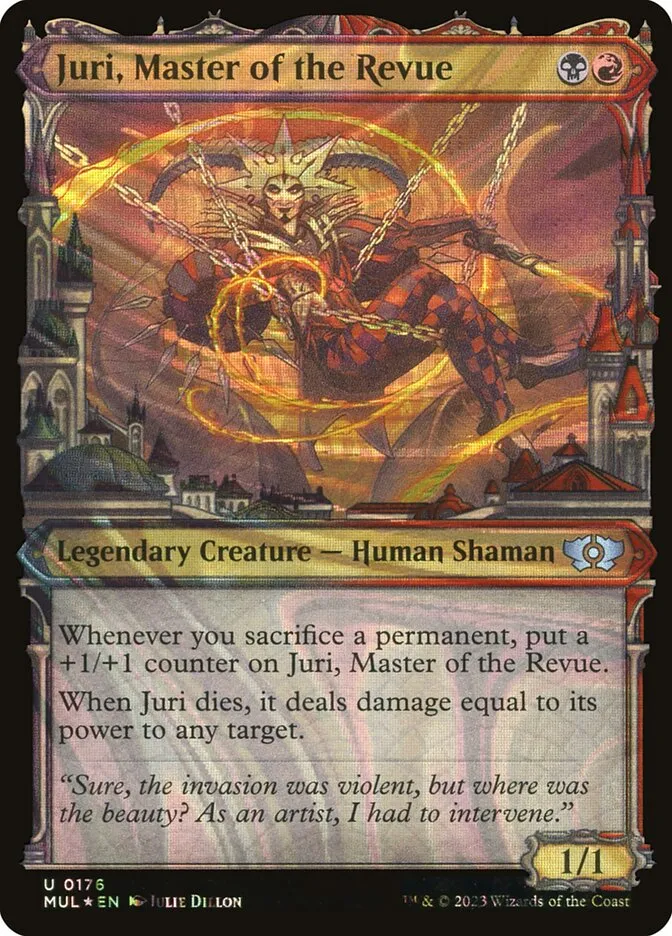 2023 Multiverse Legends Juri, Master of the Revue [Serialized] uncommon #176 uncommon card image
