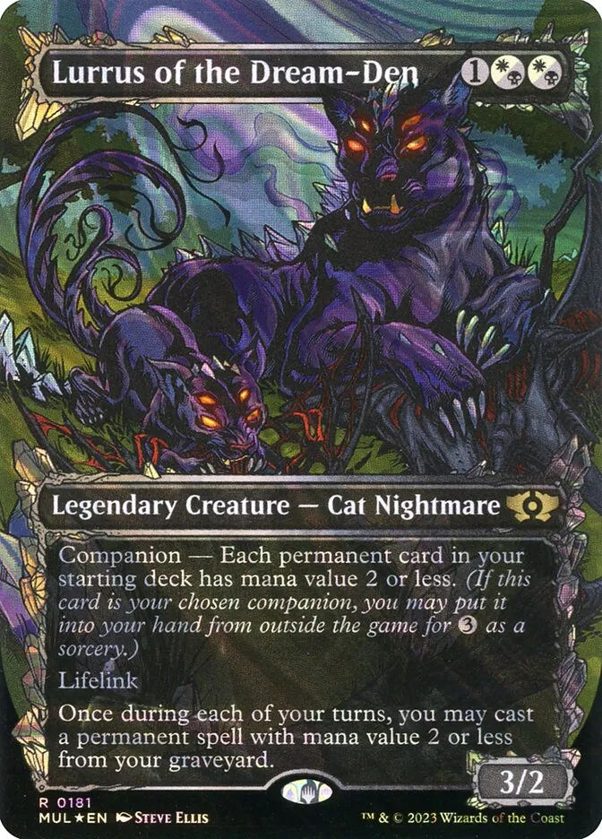 2023 Multiverse Legends Lurrus of the Dream-Den [Serialized] rare #181 rare card image