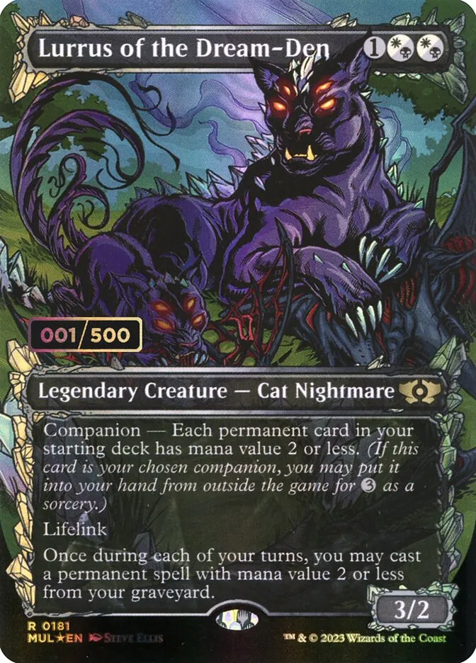 2023 Multiverse Legends Lurrus of the Dream-Den #181z rare card image
