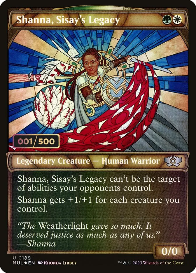 2023 Multiverse Legends Shanna, Sisay's Legacy #189z uncommon card image
