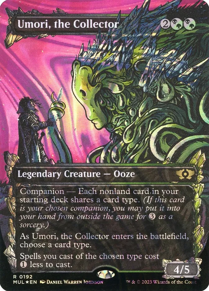 2023 Multiverse Legends Umori, the Collector [Serialized] rare #192 rare card image