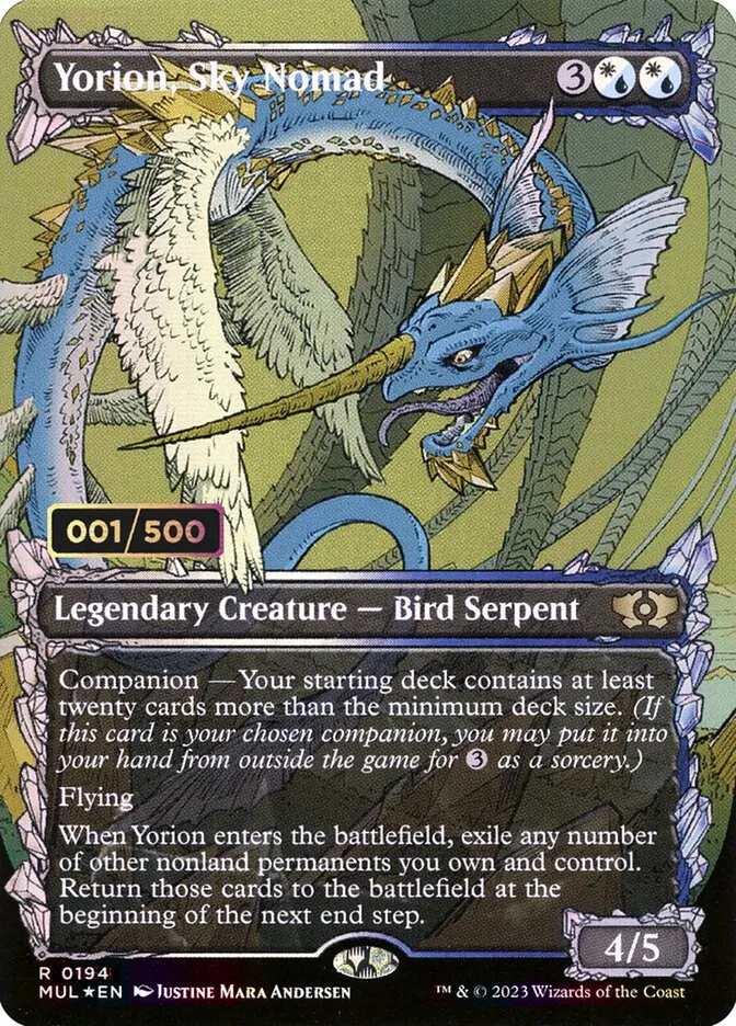 2023 Multiverse Legends Yorion, Sky Nomad #194z rare card image
