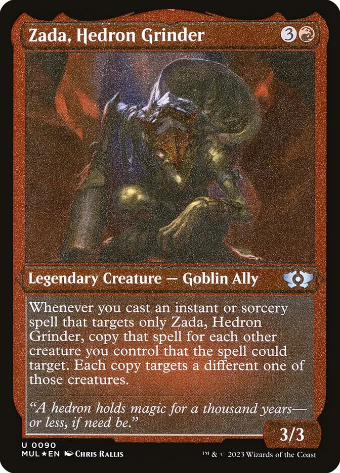 2023 Multiverse Legends Zada, Hedron Grinder #90 uncommon card image
