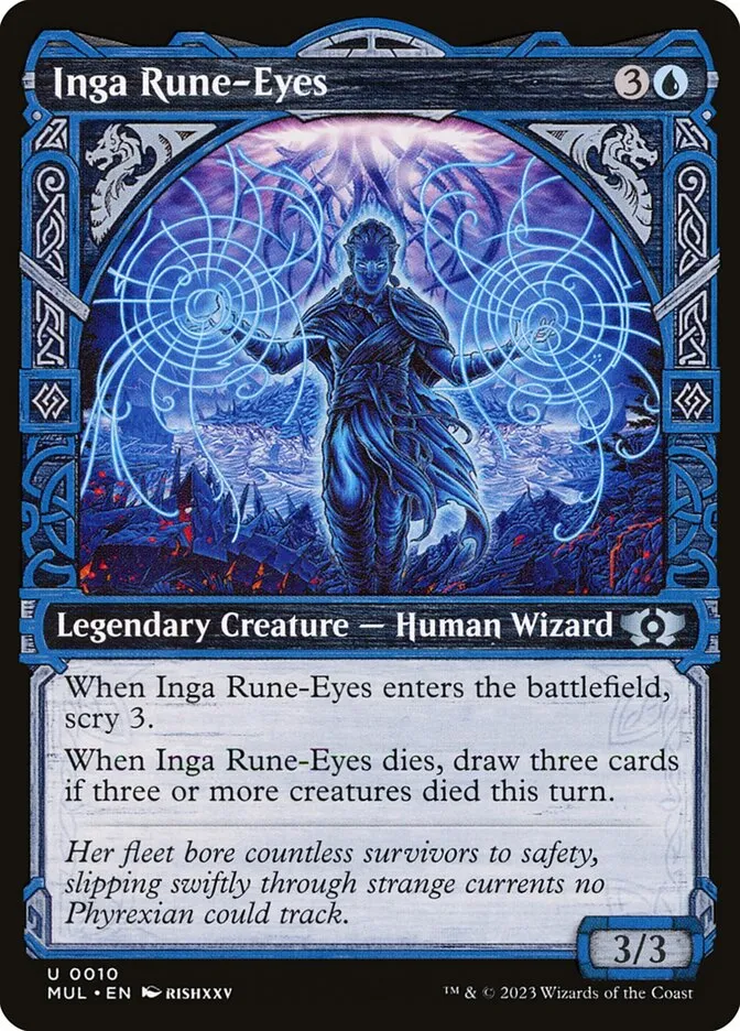 2023 Multiverse Legends Inga Rune-Eyes uncommon #10 uncommon card image