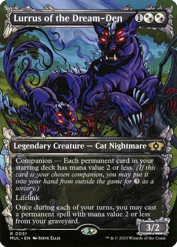 2023 Multiverse Legends Lurrus of the Dream-Den [Foil] rare #51 rare card image
