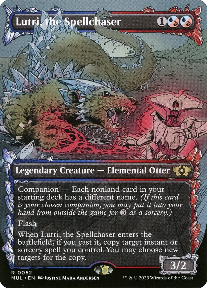 2023 Multiverse Legends Lutri, the Spellchaser [Foil] rare #52 rare card image