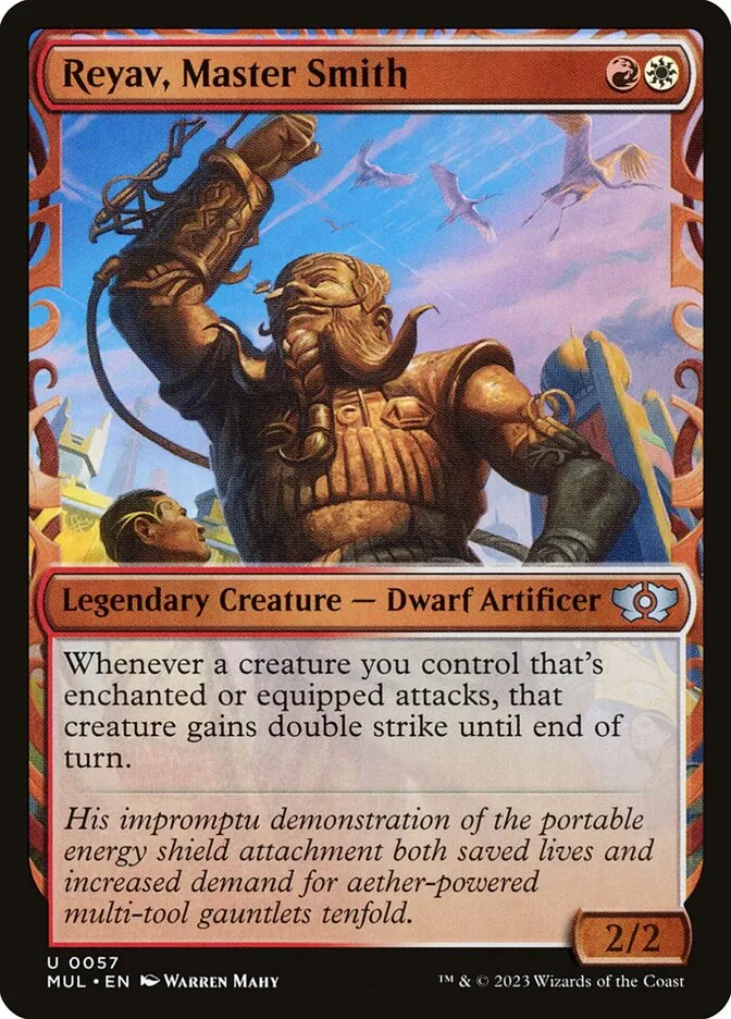 2023 Multiverse Legends Reyav, Master Smith uncommon #57 uncommon card image