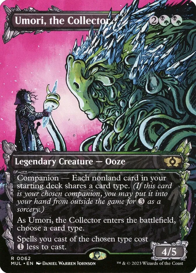 2023 Multiverse Legends Umori, the Collector [Foil] rare #62 rare card image