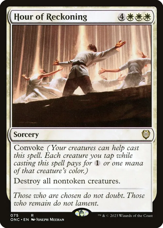 2023 Phyrexia: All Will Be One Commander Hour of Reckoning #75 rare card image