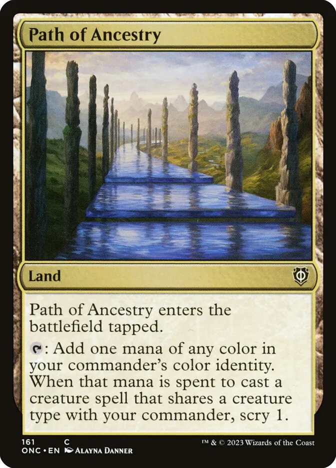 2023 Phyrexia: All Will Be One Commander Path of Ancestry #161 common card image