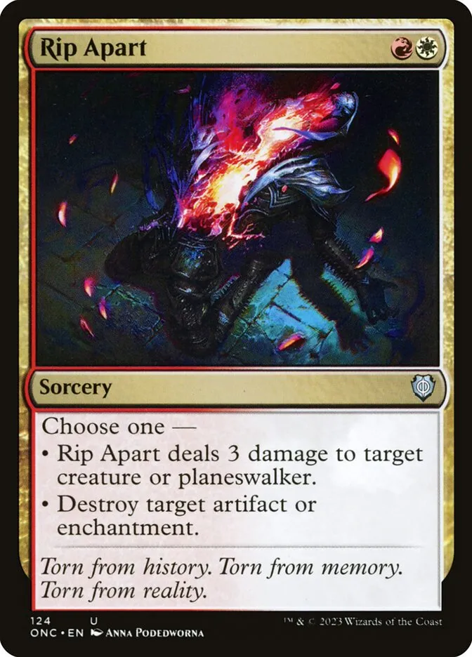 2023 Phyrexia: All Will Be One Commander Rip Apart #124 uncommon card image