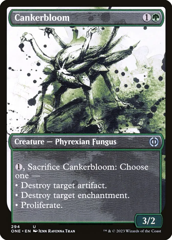 2023 Phyrexia: All Will Be One Cankerbloom uncommon #294 uncommon card image