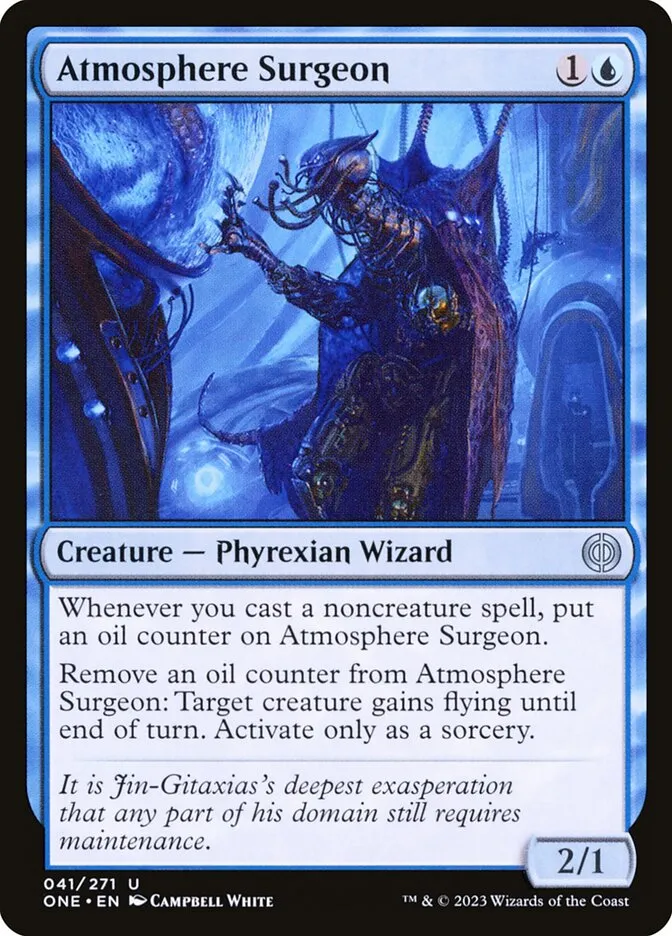 2023 Phyrexia: All Will Be One Atmosphere Surgeon uncommon #41 uncommon card image