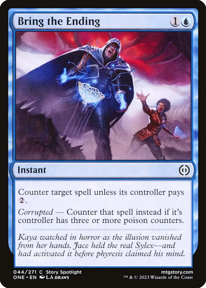 2023 Phyrexia: All Will Be One Bring the Ending common #44 common card image
