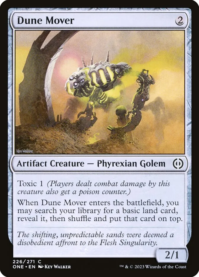 2023 Phyrexia: All Will Be One Dune Mover common #226 common card image