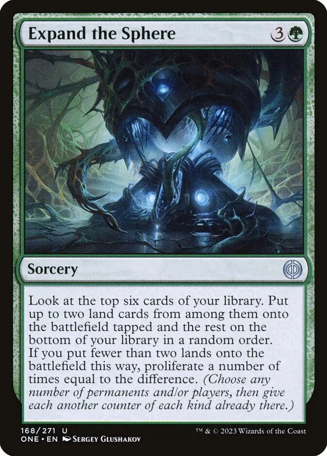 2023 Phyrexia: All Will Be One Expand the Sphere #168 uncommon card image