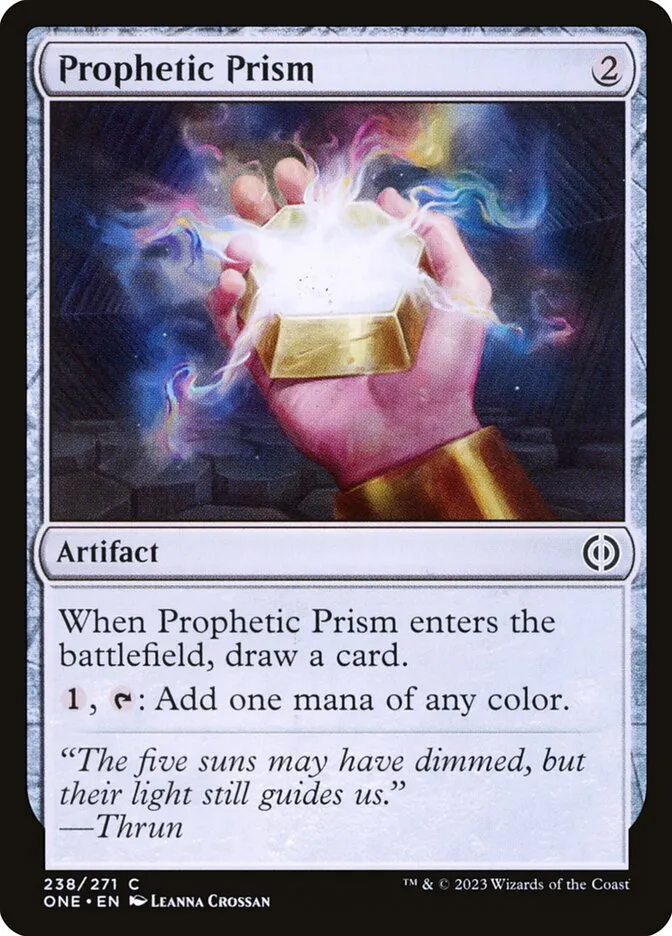 2023 Phyrexia: All Will Be One Prophetic Prism common #238 common card image
