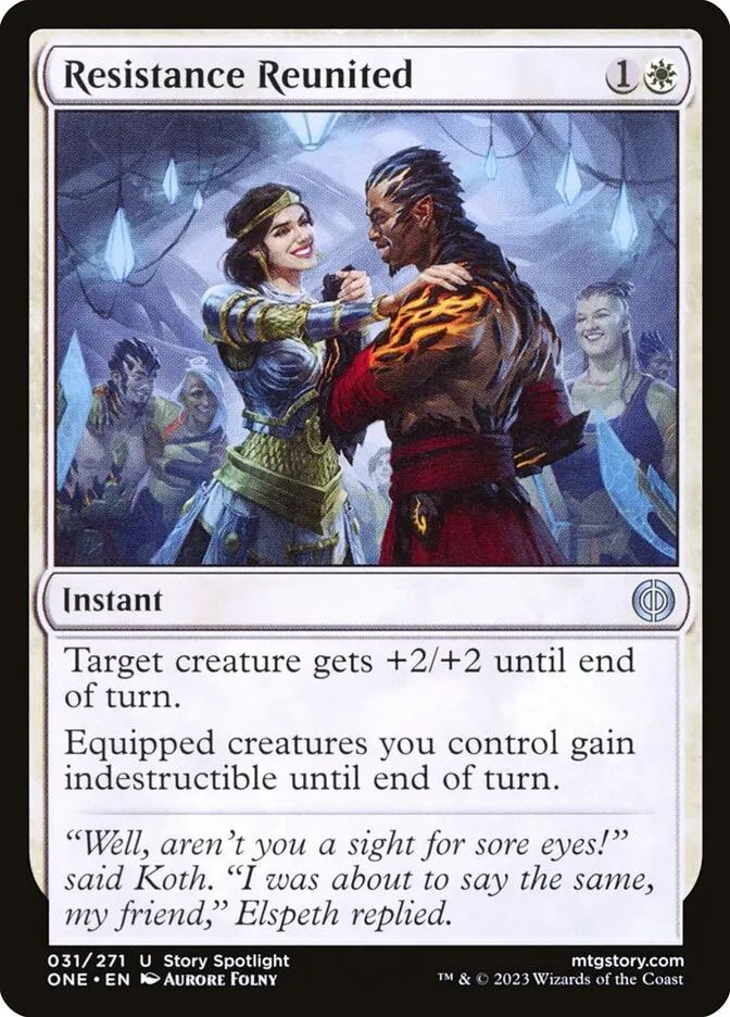 2023 Phyrexia: All Will Be One Resistance Reunited uncommon #31 uncommon card image