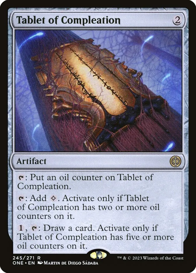 2023 Phyrexia: All Will Be One Tablet of Compleation #245 rare card image
